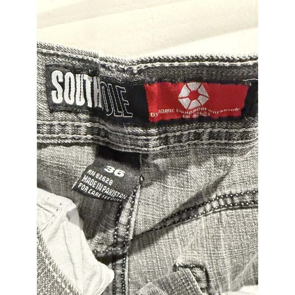 southpole red tab jean shorts size 36 good condition rare baggy skater grunge